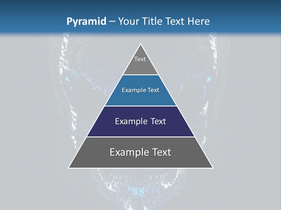 Blue Arrival Creature PowerPoint Template
