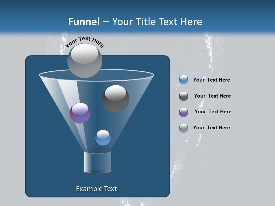 Blue Arrival Creature PowerPoint Template