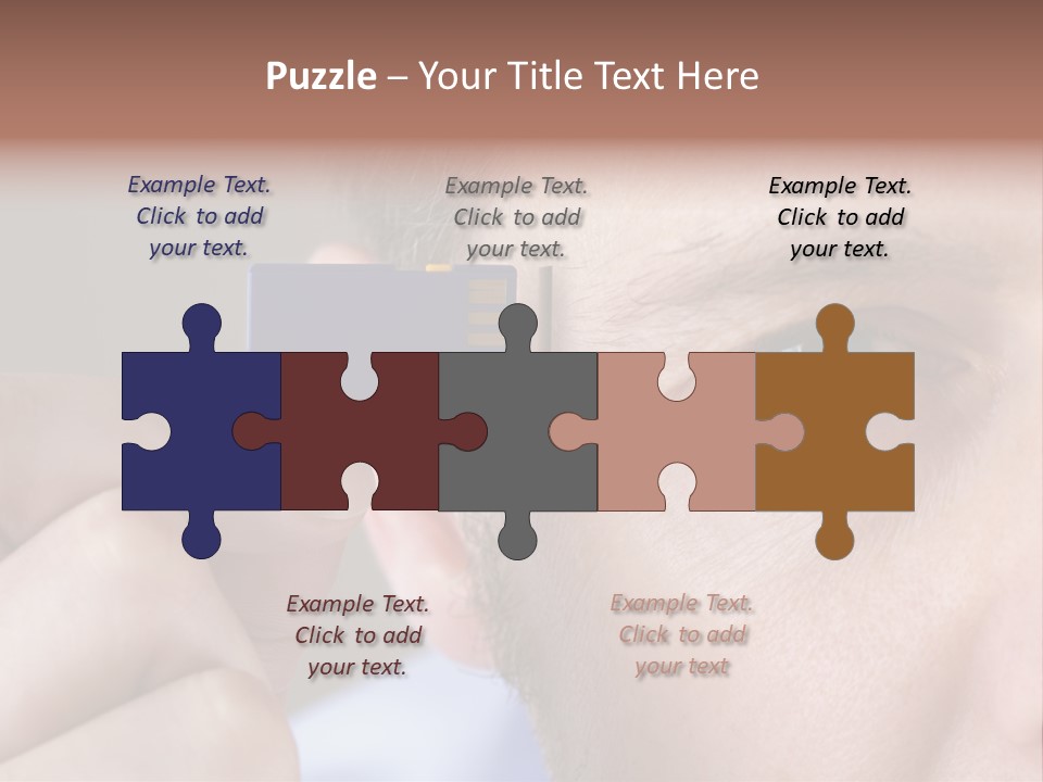 Changing Memory Chip Digital PowerPoint Template