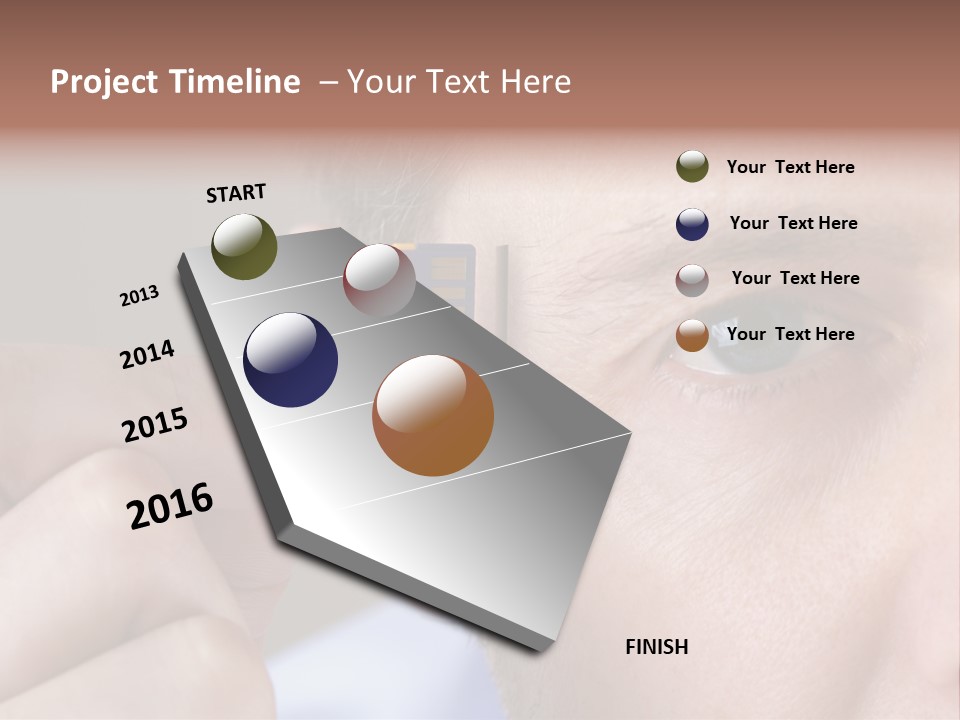 Changing Memory Chip Digital PowerPoint Template