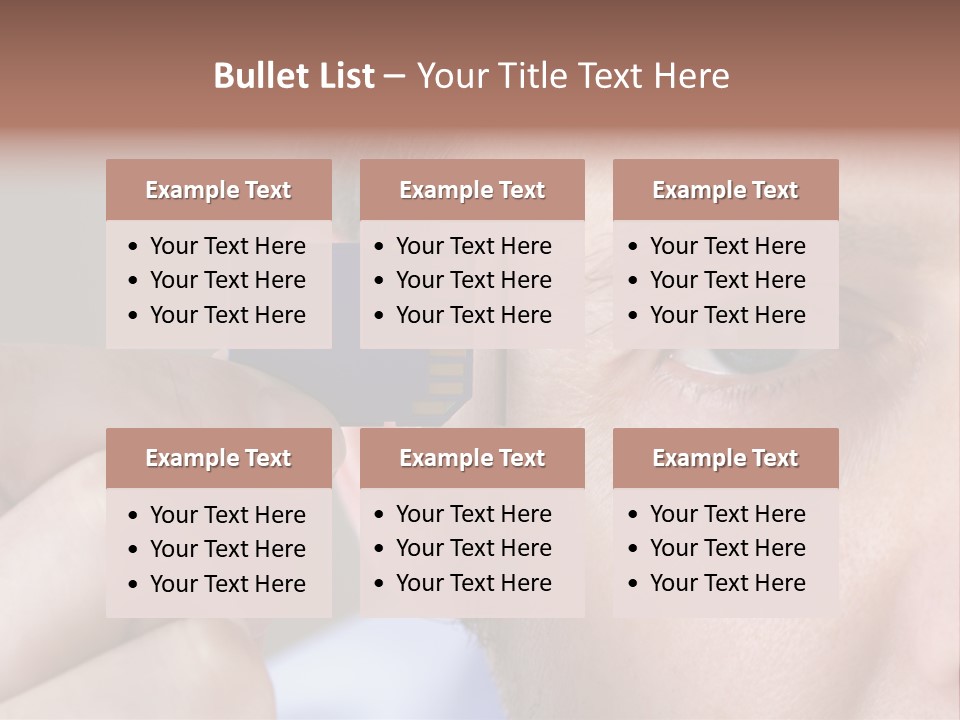 Changing Memory Chip Digital PowerPoint Template