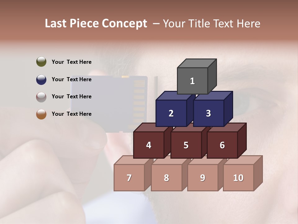 Changing Memory Chip Digital PowerPoint Template