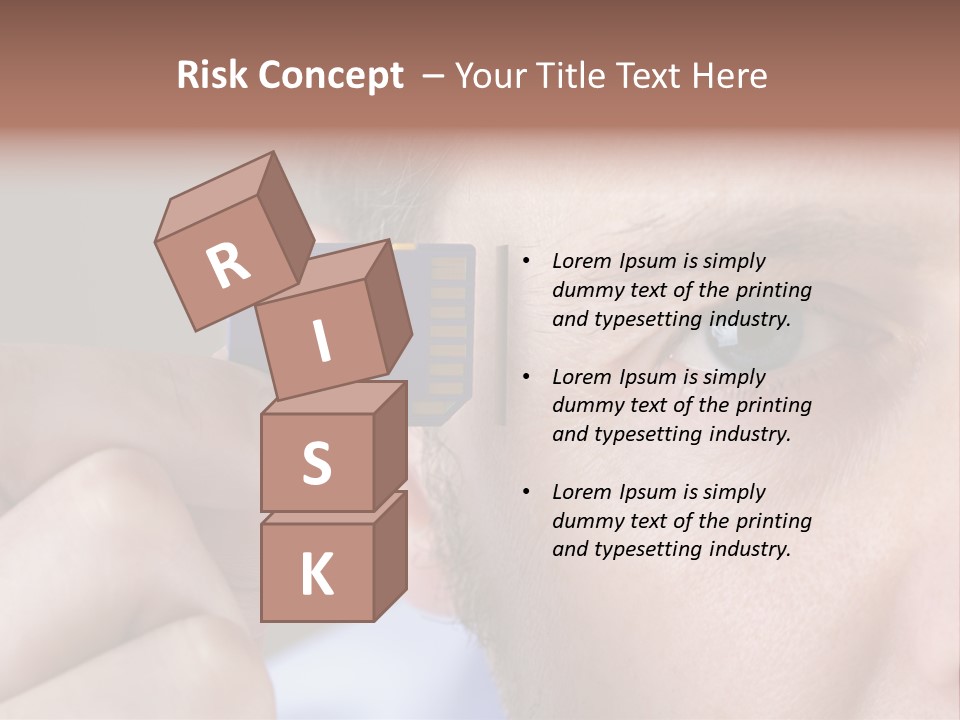 Changing Memory Chip Digital PowerPoint Template