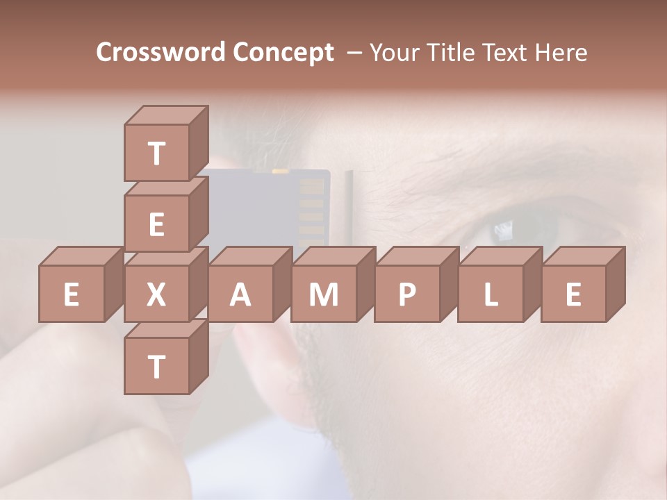 Changing Memory Chip Digital PowerPoint Template