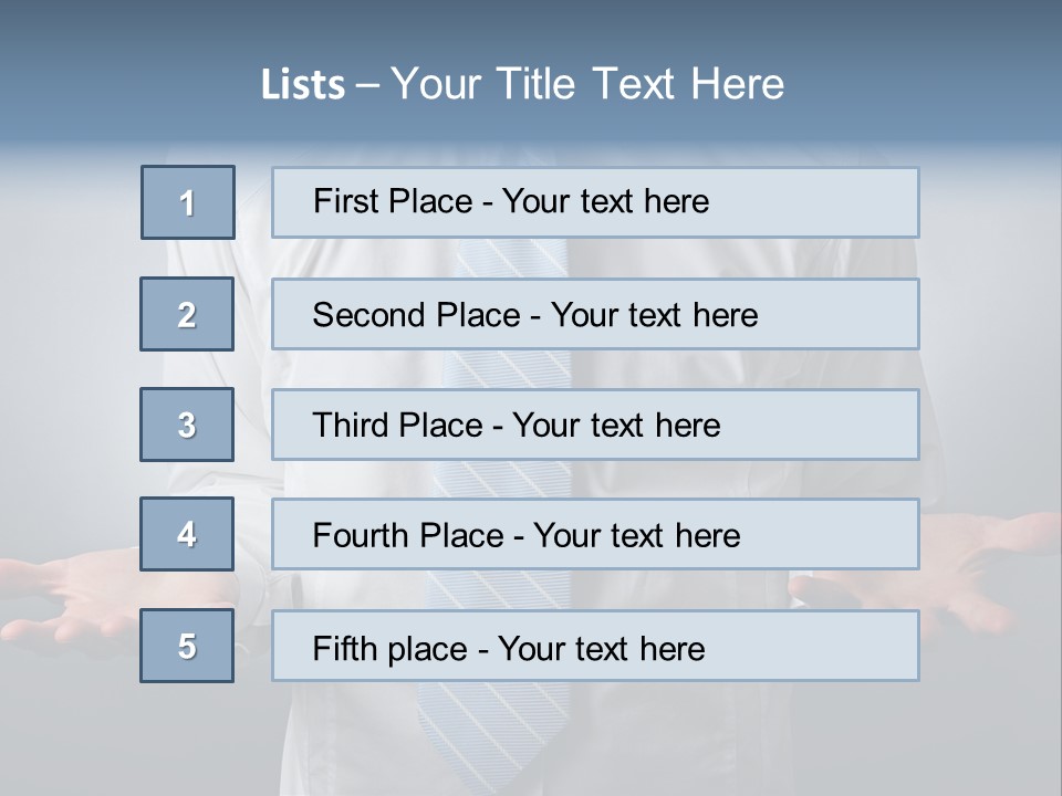 Mistake Portrait Male PowerPoint Template