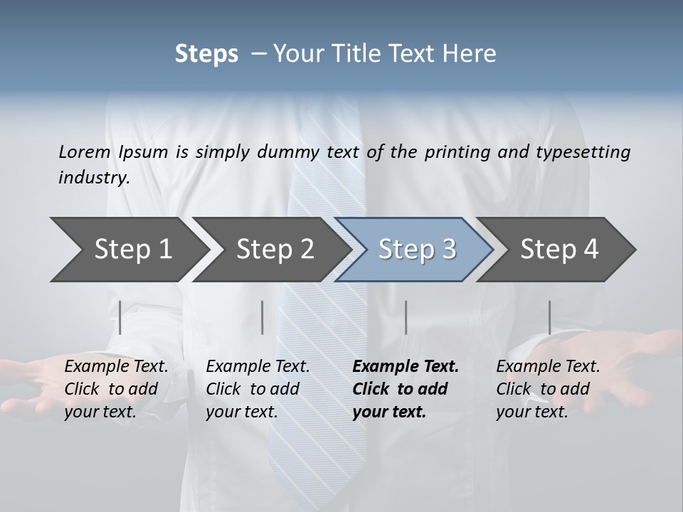 Mistake Portrait Male PowerPoint Template
