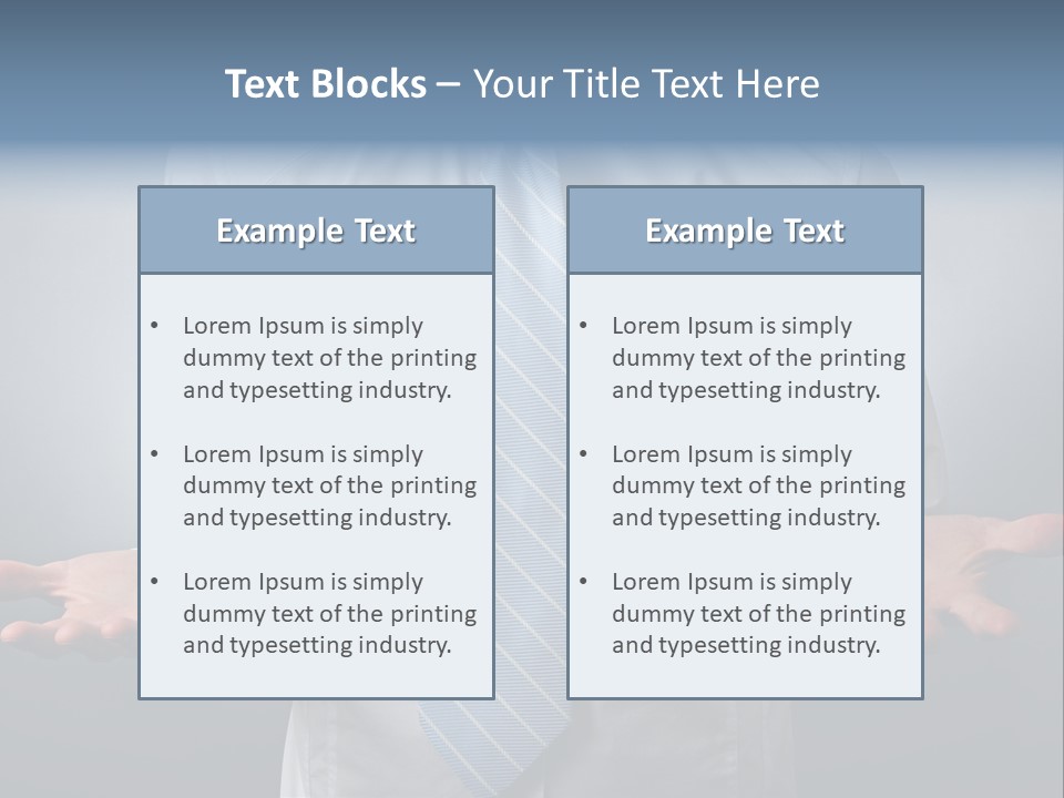 Mistake Portrait Male PowerPoint Template