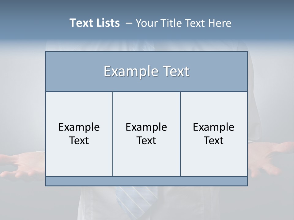 Mistake Portrait Male PowerPoint Template
