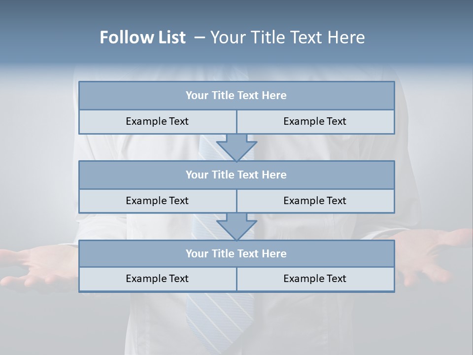 Mistake Portrait Male PowerPoint Template