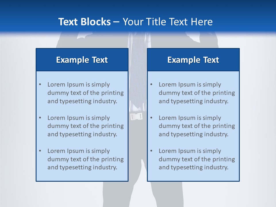 Executive Message Modern PowerPoint Template