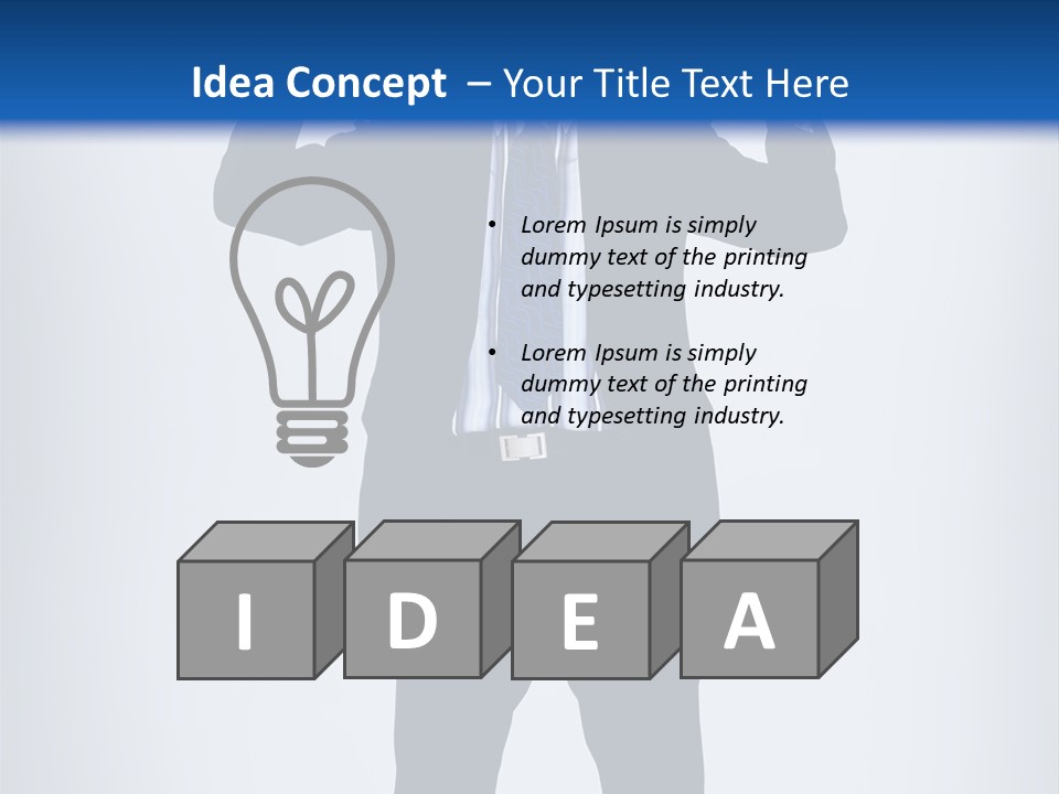 Executive Message Modern PowerPoint Template