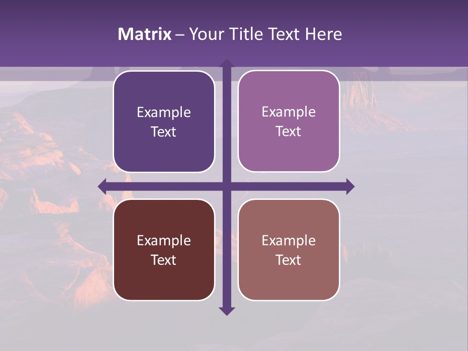 Rocks National Parks Red PowerPoint Template