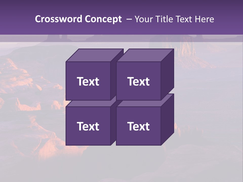Rocks National Parks Red PowerPoint Template