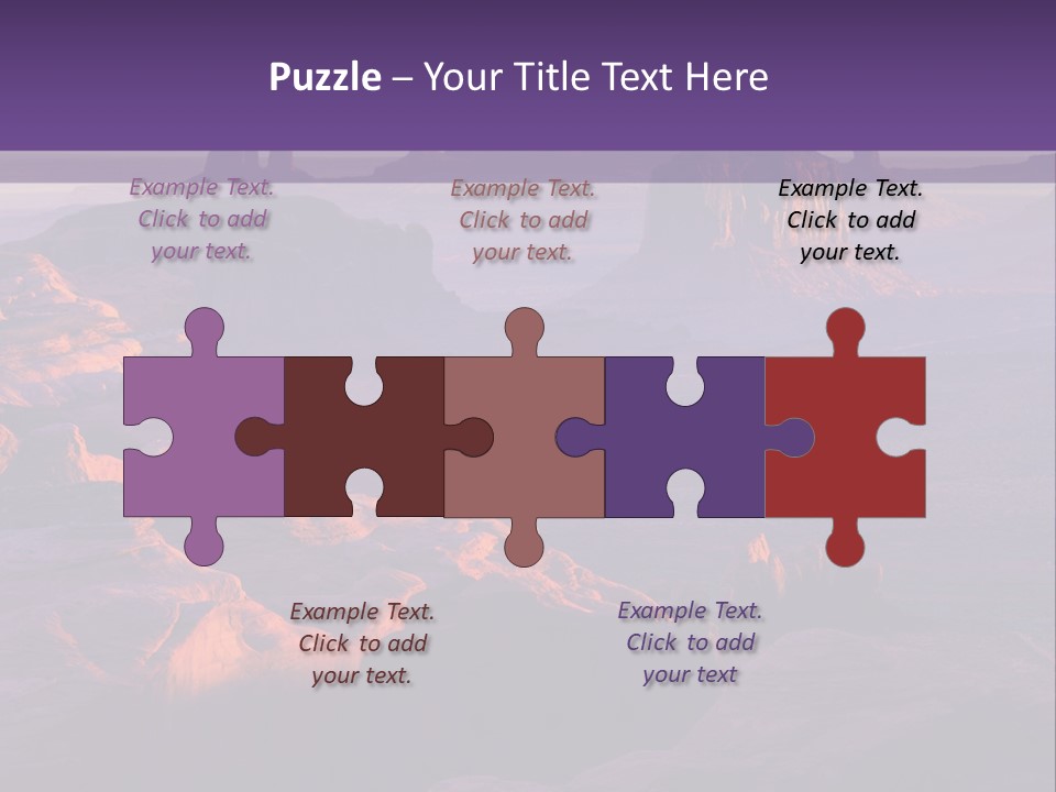 Rocks National Parks Red PowerPoint Template