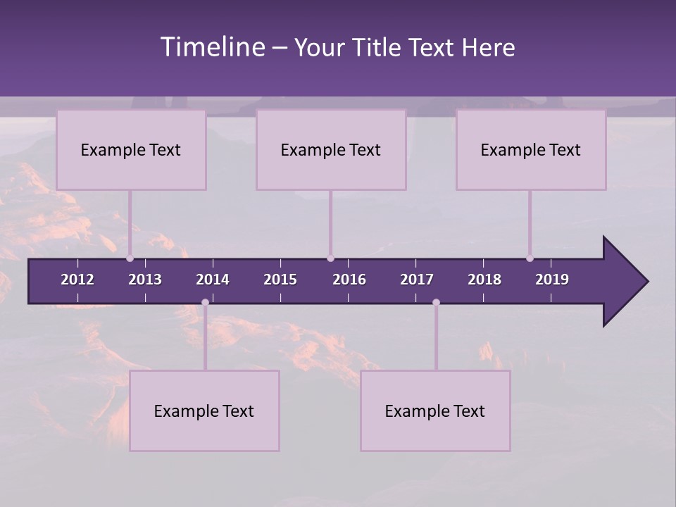 Rocks National Parks Red PowerPoint Template