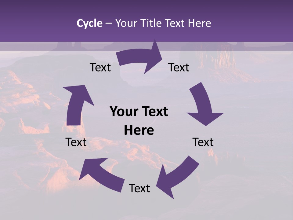 Rocks National Parks Red PowerPoint Template