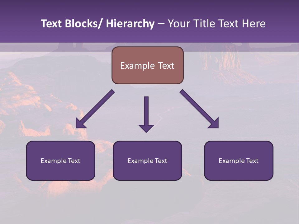 Rocks National Parks Red PowerPoint Template
