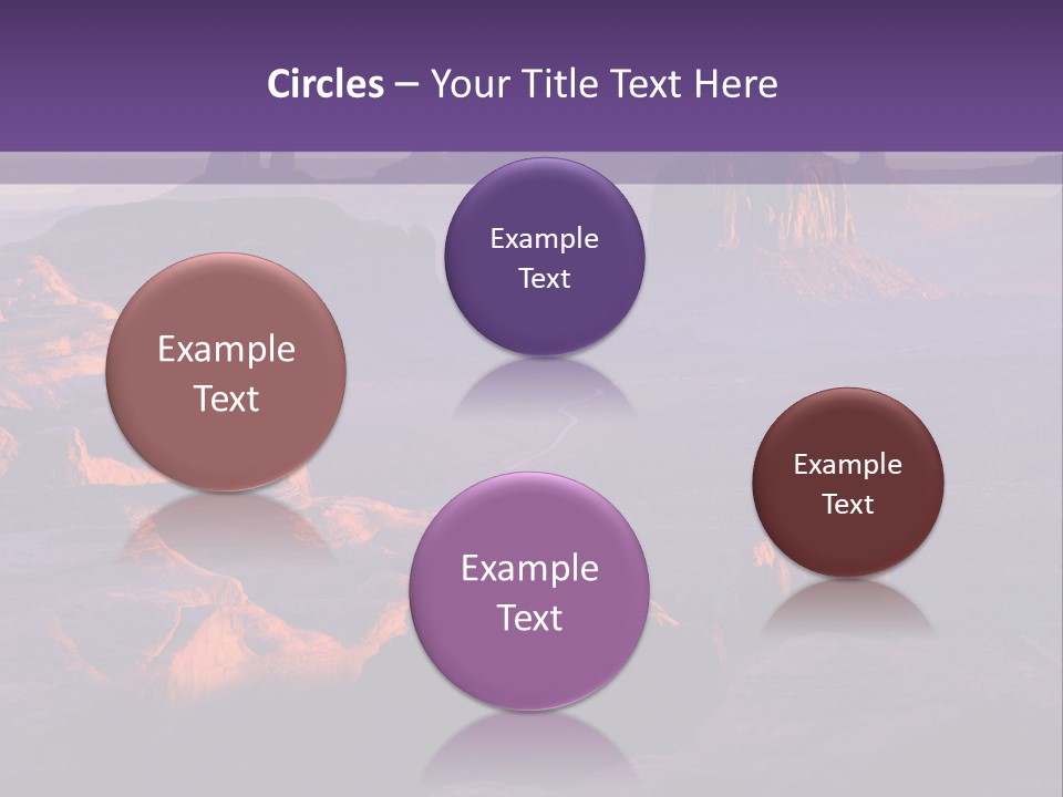 Rocks National Parks Red PowerPoint Template