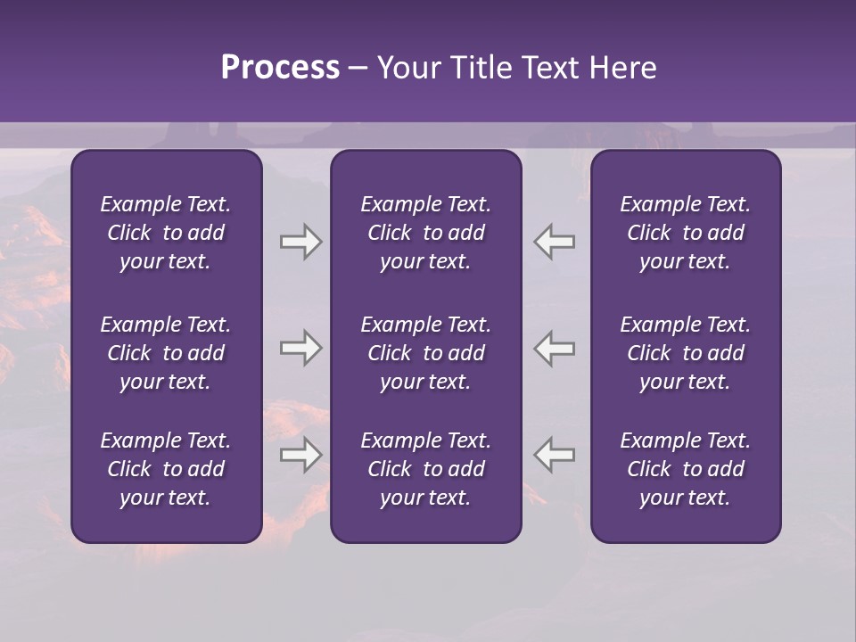 Rocks National Parks Red PowerPoint Template