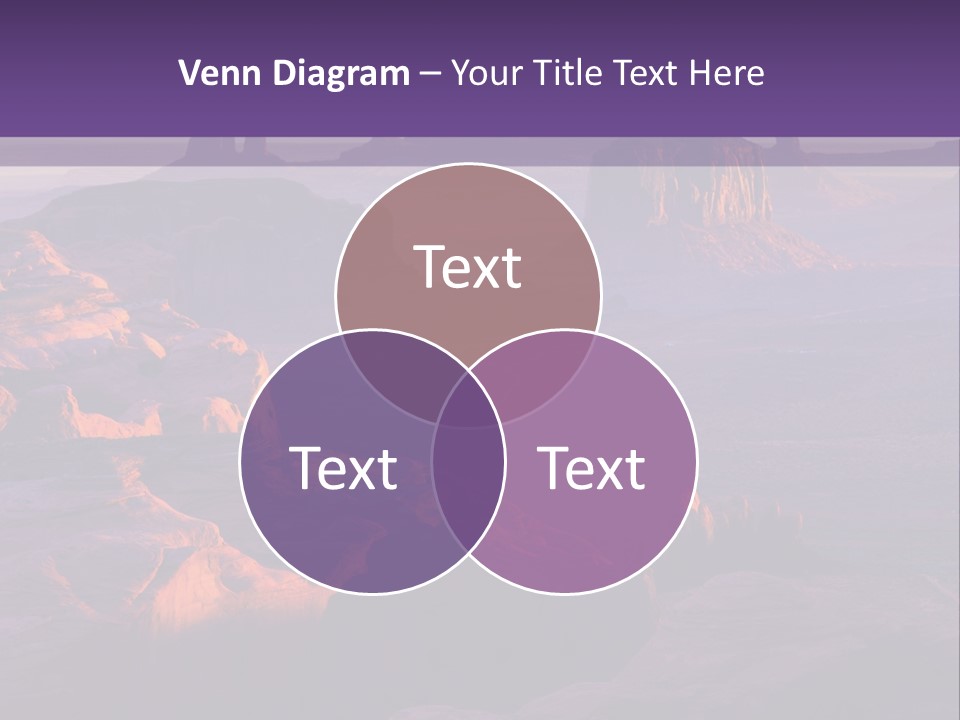 Rocks National Parks Red PowerPoint Template