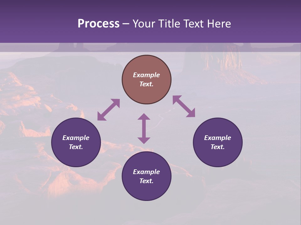 Rocks National Parks Red PowerPoint Template