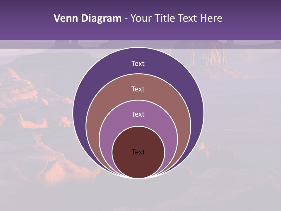 Rocks National Parks Red PowerPoint Template