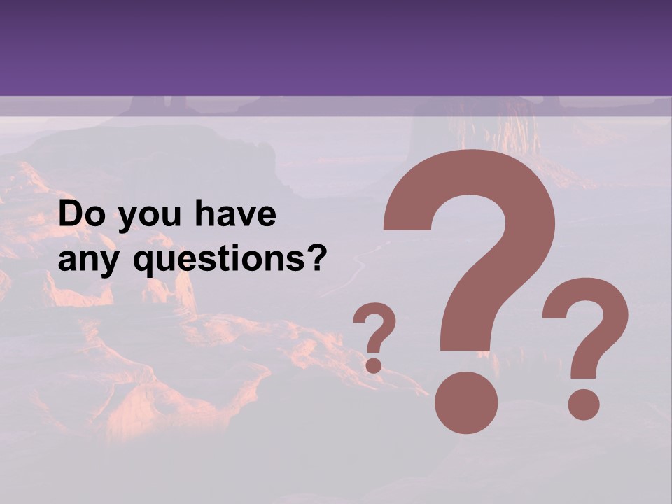 Rocks National Parks Red PowerPoint Template