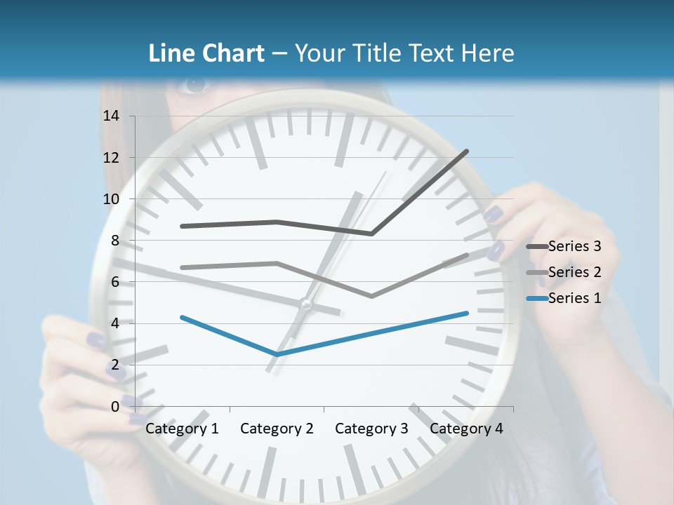 Circle Minute Hand PowerPoint Template