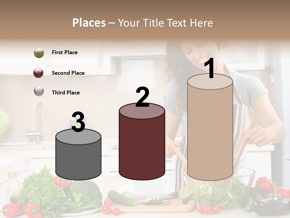Weight Smile Model PowerPoint Template