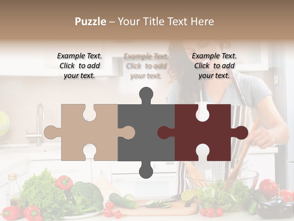 Weight Smile Model PowerPoint Template