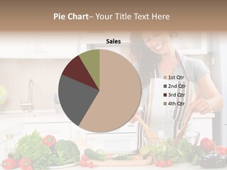 Weight Smile Model PowerPoint Template