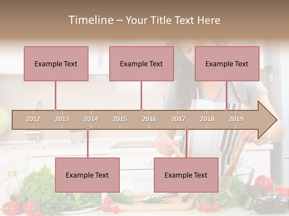 Weight Smile Model PowerPoint Template