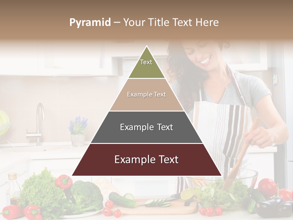 Weight Smile Model PowerPoint Template