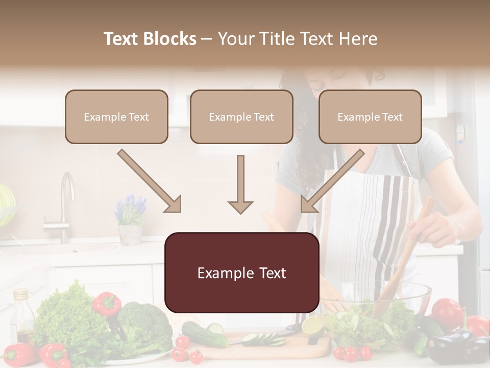 Weight Smile Model PowerPoint Template
