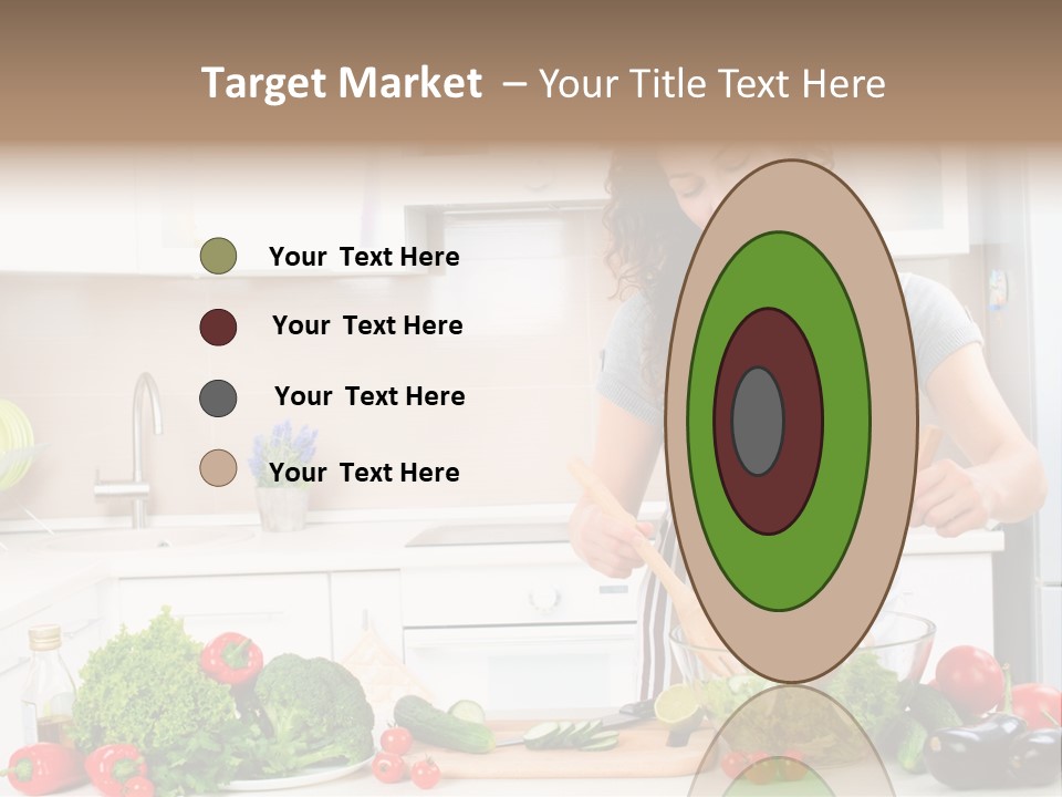 Weight Smile Model PowerPoint Template