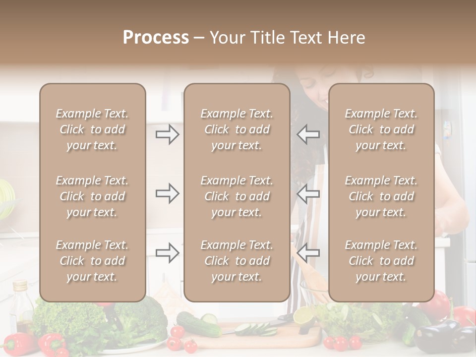 Weight Smile Model PowerPoint Template