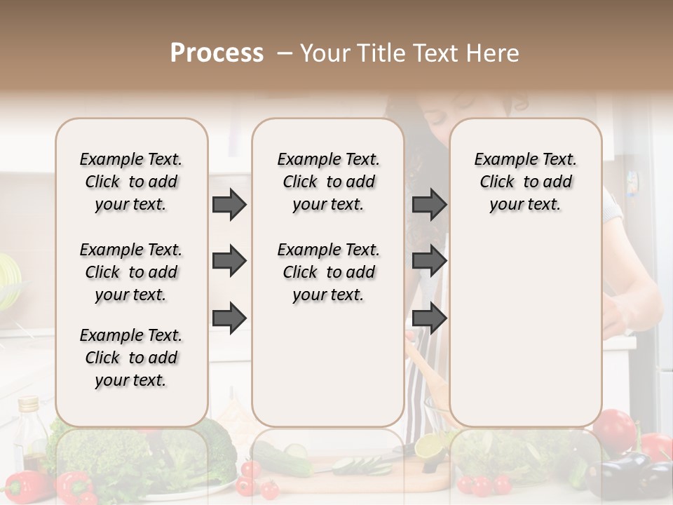 Weight Smile Model PowerPoint Template