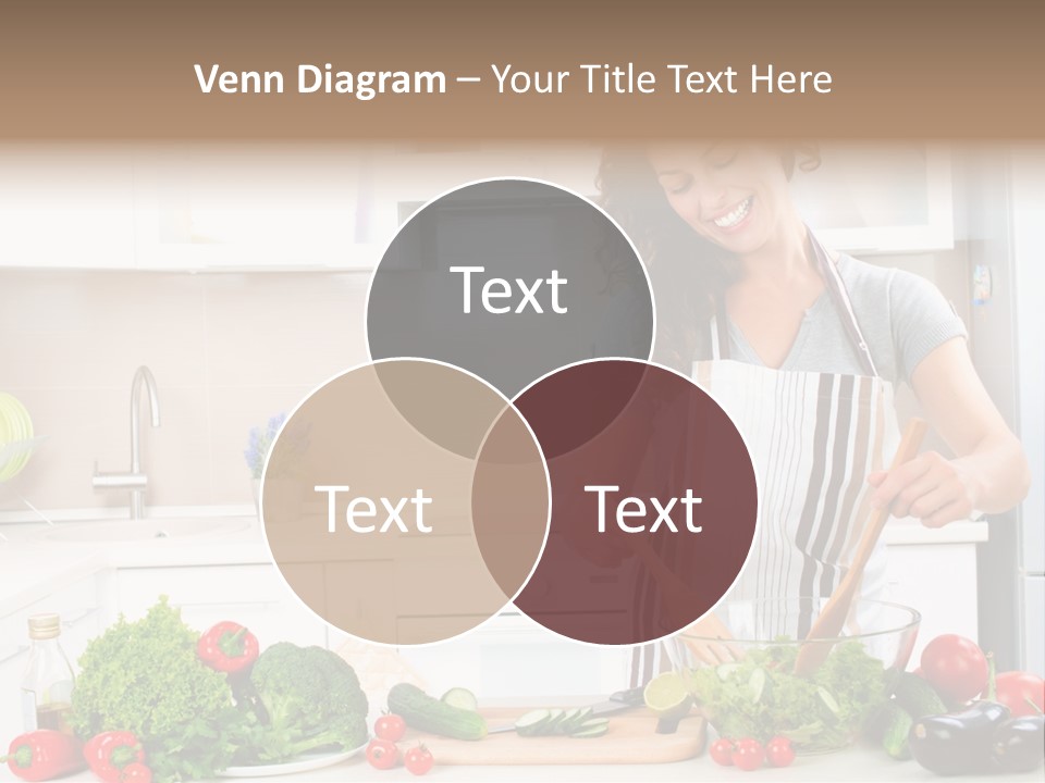 Weight Smile Model PowerPoint Template