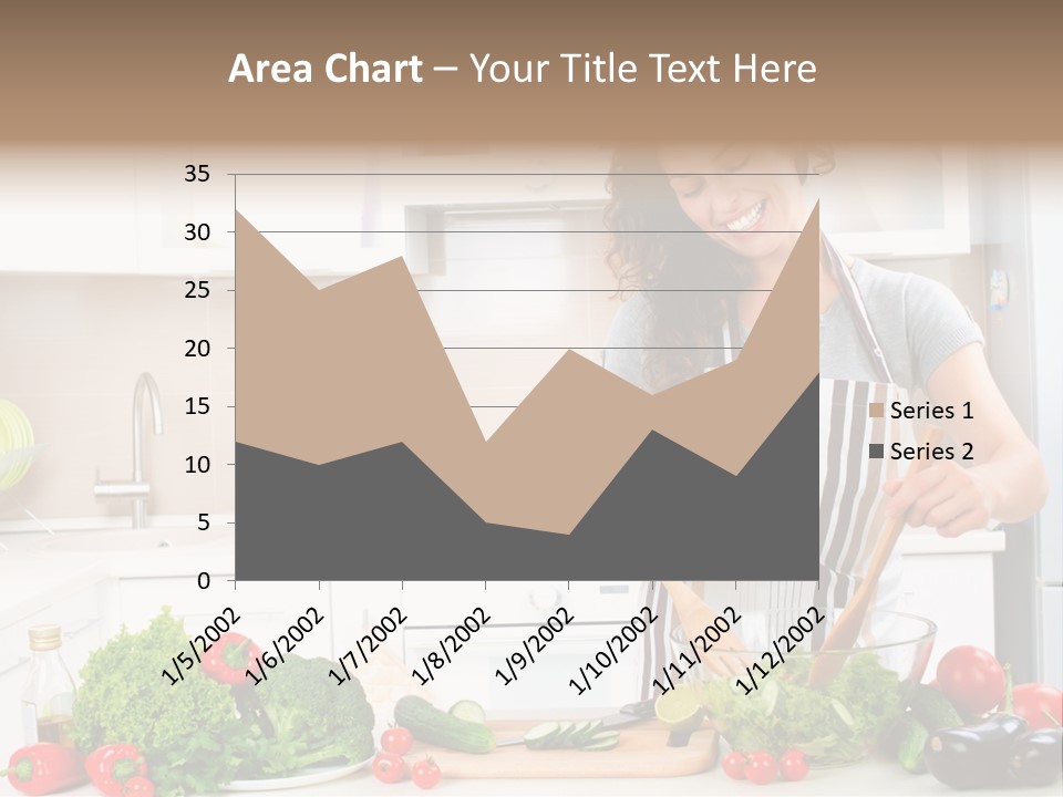 Weight Smile Model PowerPoint Template