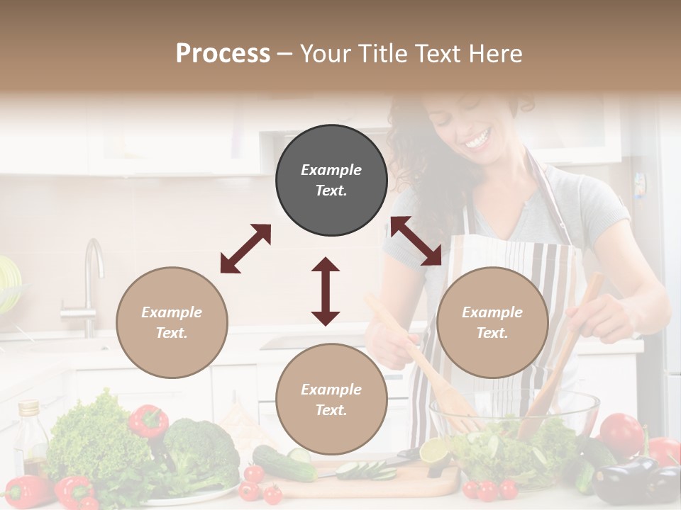 Weight Smile Model PowerPoint Template
