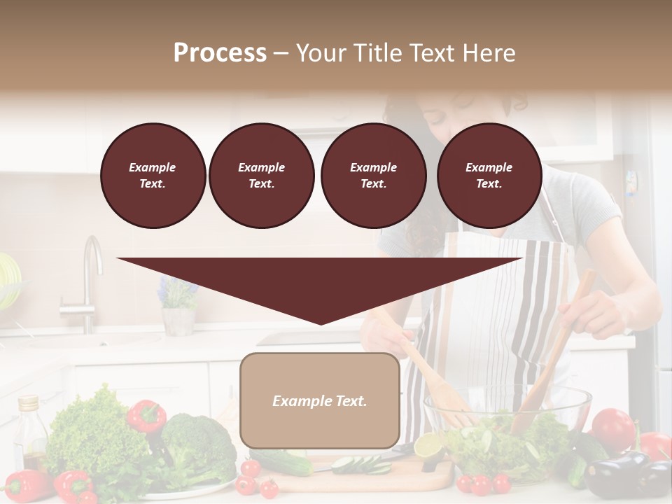 Weight Smile Model PowerPoint Template