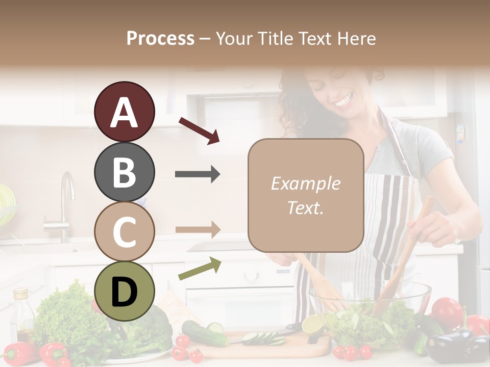 Weight Smile Model PowerPoint Template