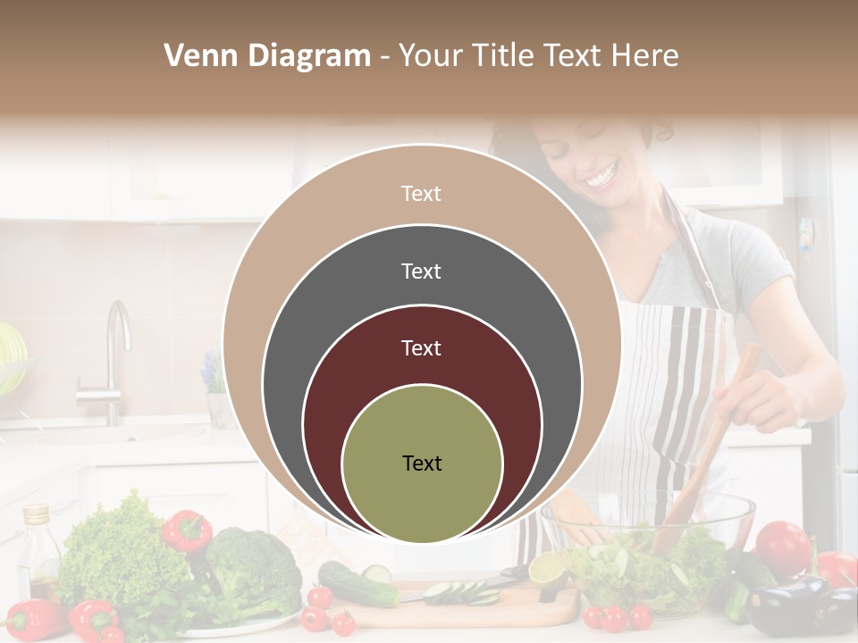 Weight Smile Model PowerPoint Template