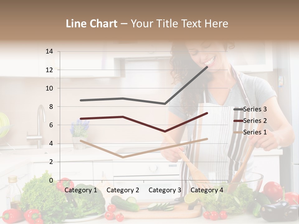 Weight Smile Model PowerPoint Template