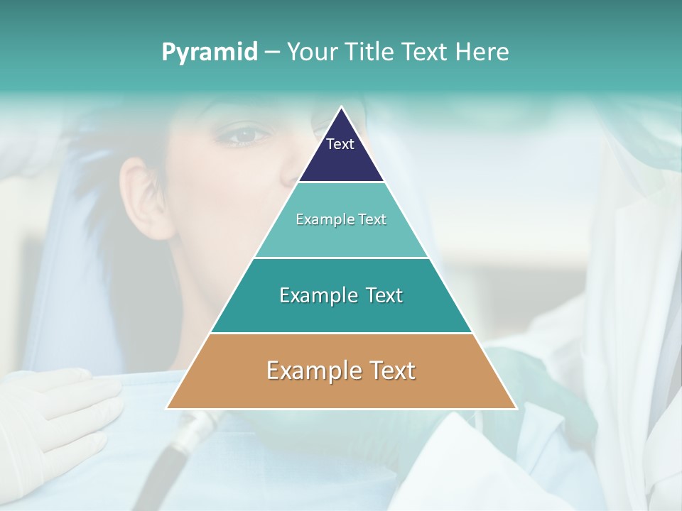 Tooth Woman Drilling PowerPoint Template