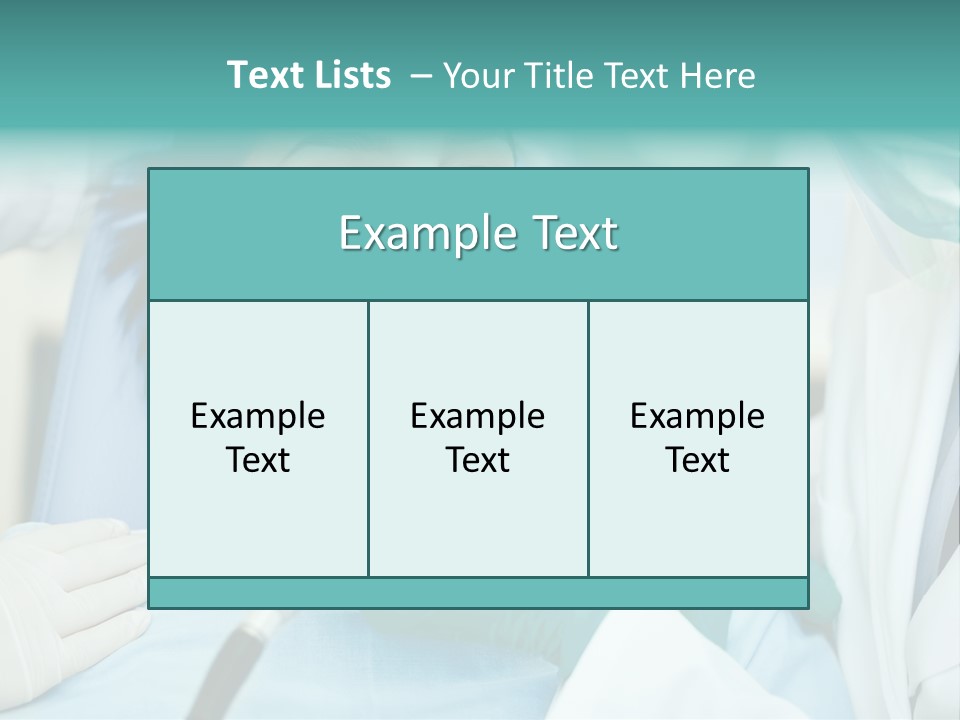 Tooth Woman Drilling PowerPoint Template