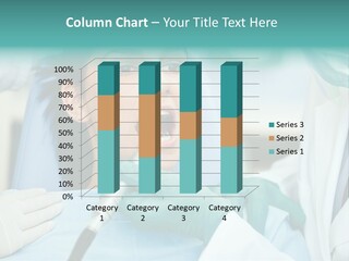 Tooth Woman Drilling PowerPoint Template