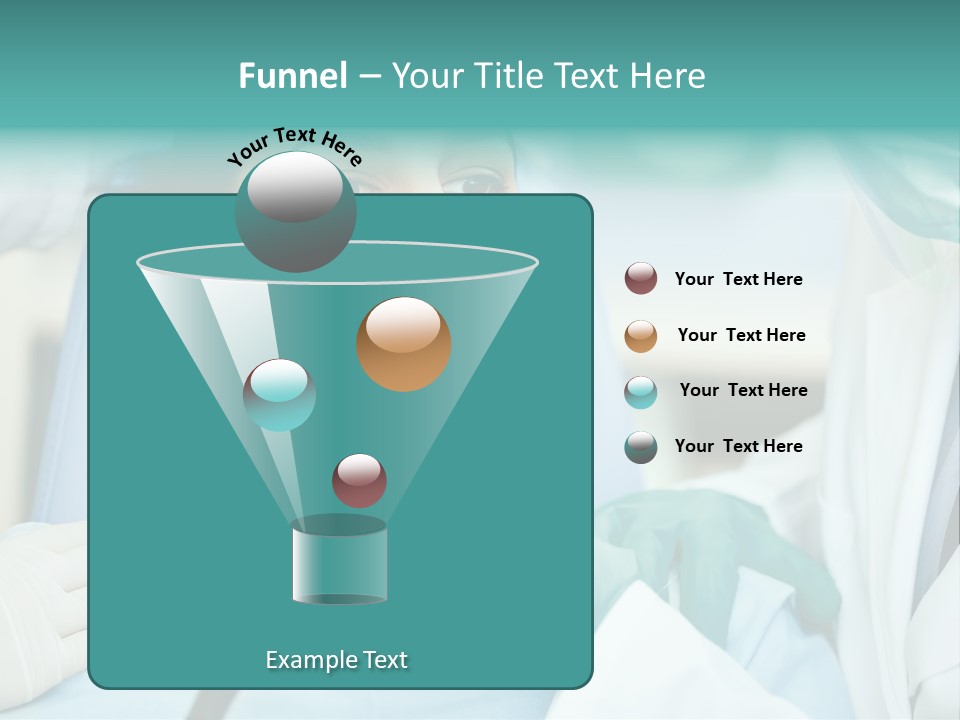 Tooth Woman Drilling PowerPoint Template