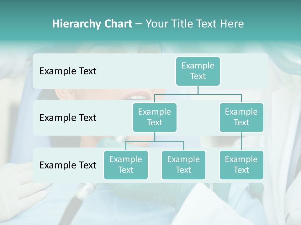 Tooth Woman Drilling PowerPoint Template