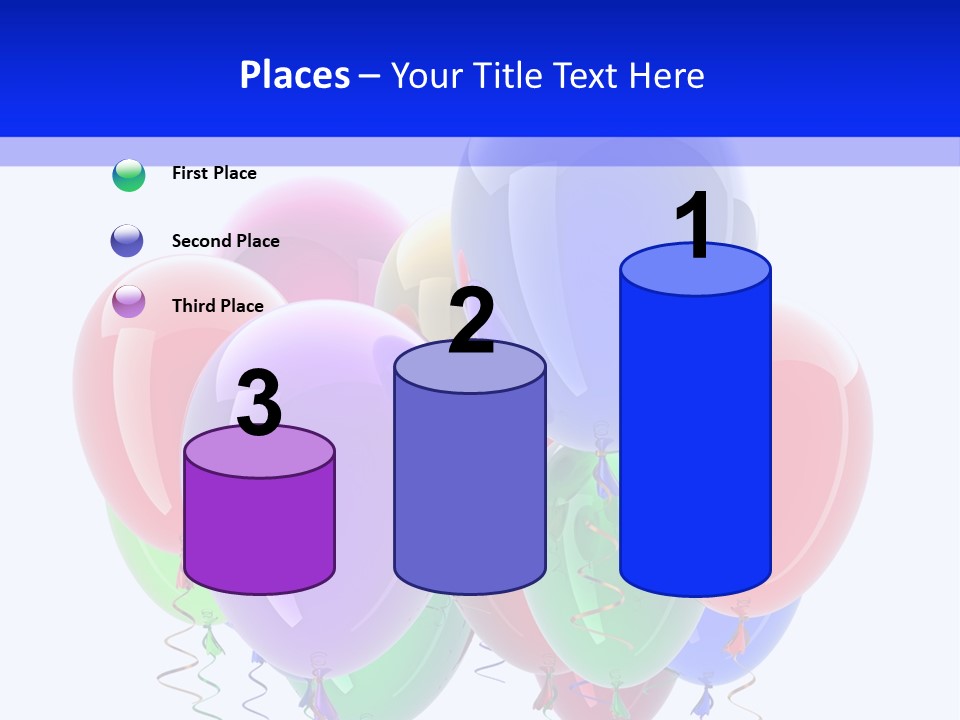 Multicolor Surprise Helium PowerPoint Template